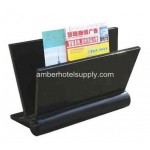 wooden infomation stand